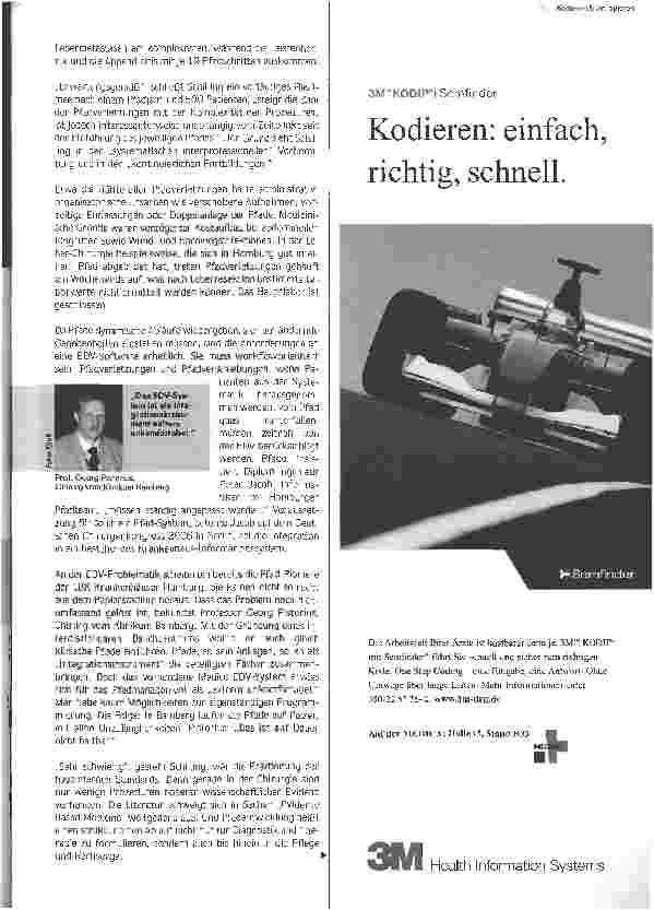 Vorschauseite 2: Pfadfinder im Aufbruch - Nach Jahren der Stagnation sind klinische Pfade wieder im Kommen