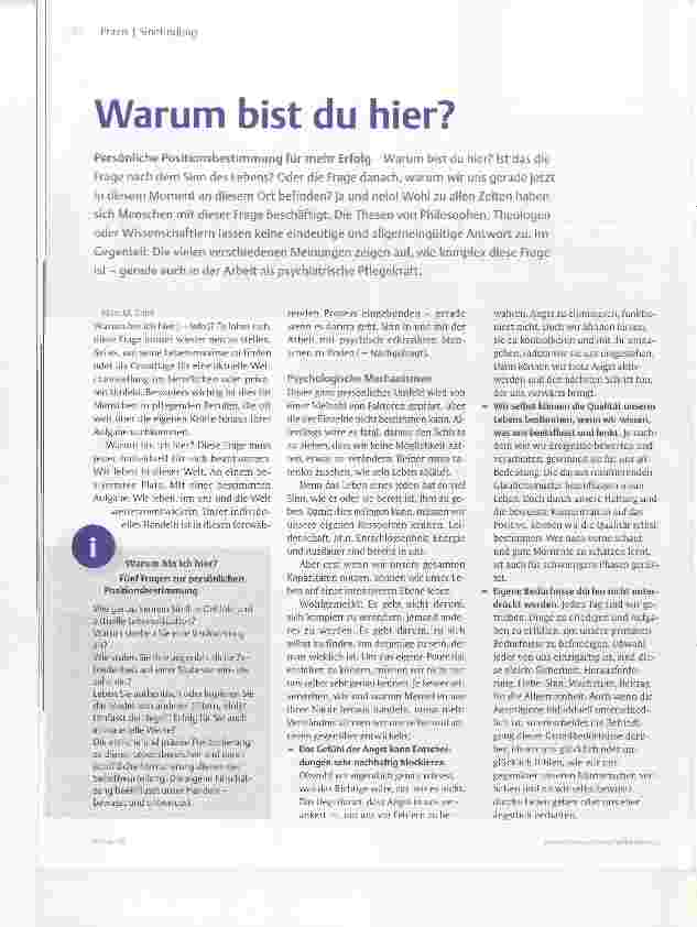 Vorschauseite 1: Warum bist du hier?