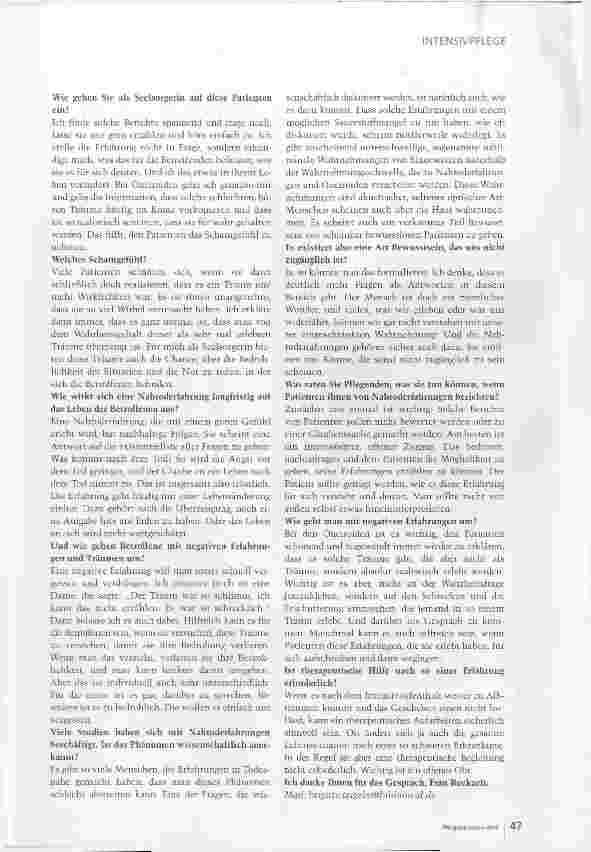 Vorschauseite 4: Wichtig ist ein offenes Ohr
