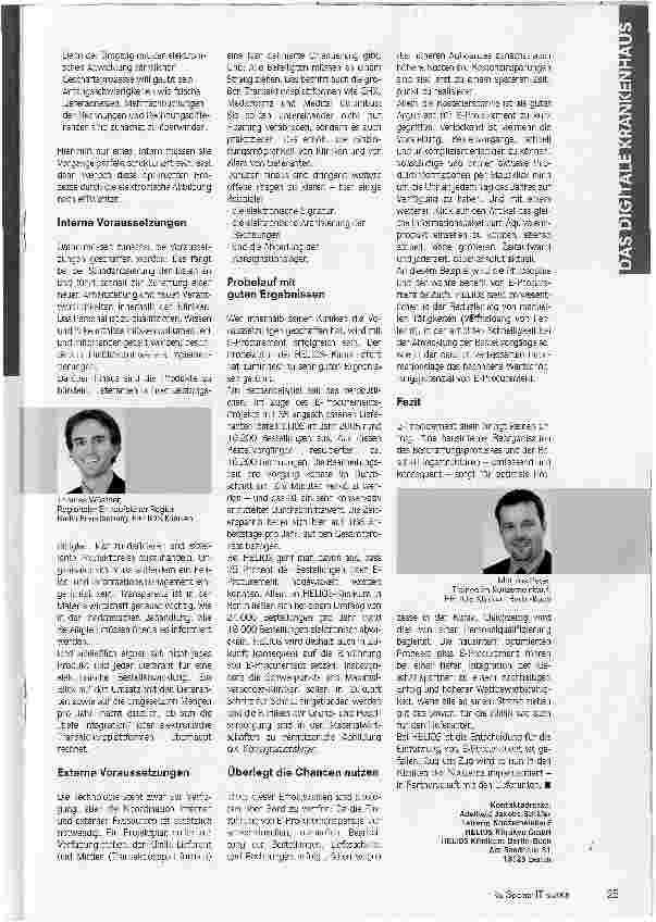 Vorschauseite 2: Trojanisches Pferd - E-Procurement Wie und unter welchen Voraussetzungen funktioniert der elektronische Einkauf?