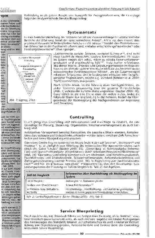 Vorschauseite 3: Prozessanalyse einer physischen Fixierung mittels Blueprint