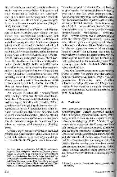 Vorschauseite 2: Was bedeutet es für Männer, Krankenpfleger zu sein?