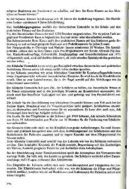 Vorschauseite 6: Dimensionen der Krankenpflege und ihre Realität