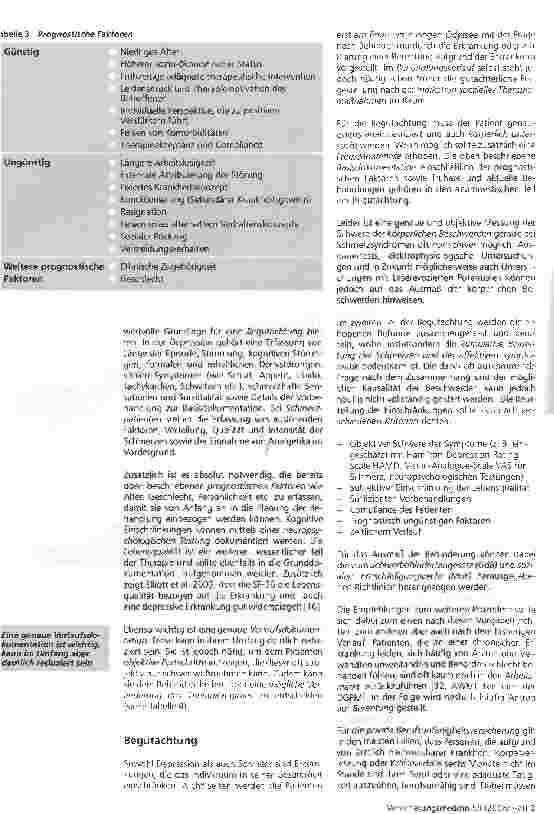 Vorschauseite 4: Chronischer Schmerz und Depression