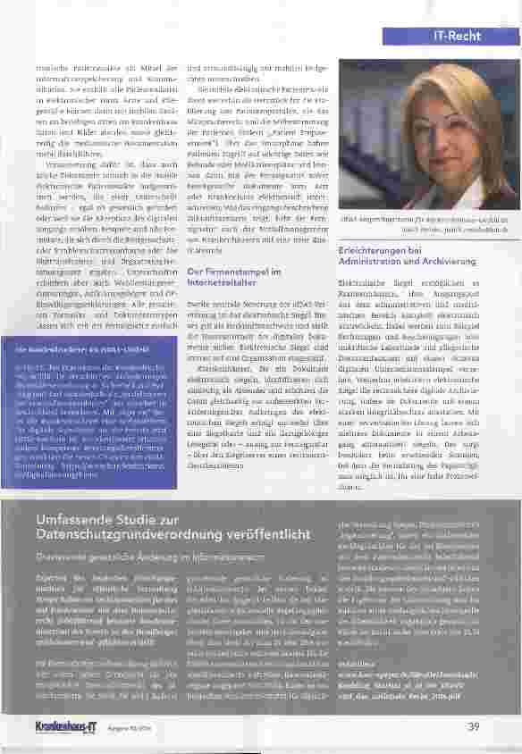 Vorschauseite 2: elDAS ermöglicht mobile Signatur und elektronischen Firmenstempel