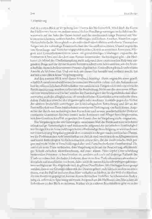 Vorschauseite 2: Vorbeugende Nachsicht - Vergebung als Thema der Medizinethik