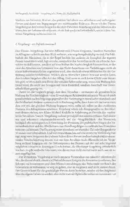Vorschauseite 3: Vorbeugende Nachsicht - Vergebung als Thema der Medizinethik