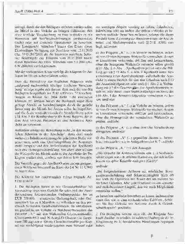 Vorschauseite 2: Zur Herstellung von Fertigarzneimitteln in der Apotheke