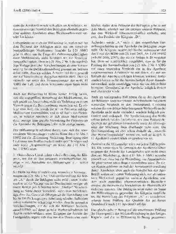 Vorschauseite 4: Zur Herstellung von Fertigarzneimitteln in der Apotheke