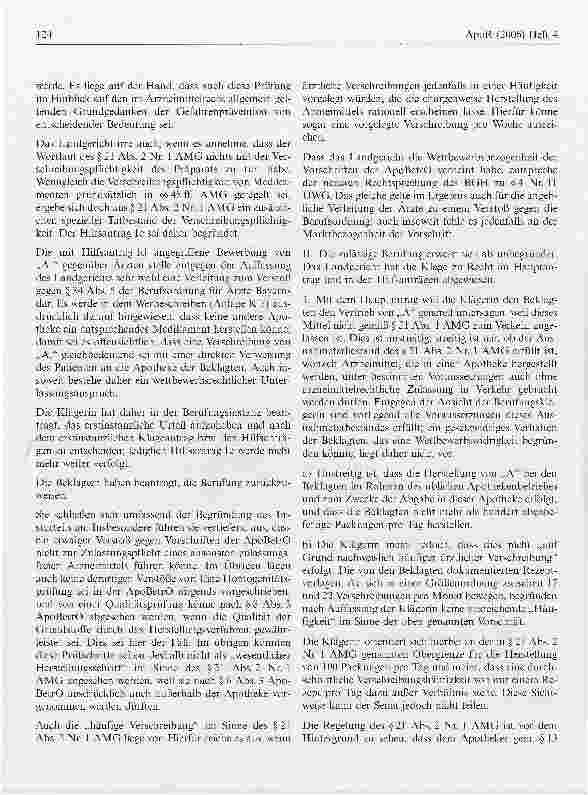 Vorschauseite 5: Zur Herstellung von Fertigarzneimitteln in der Apotheke