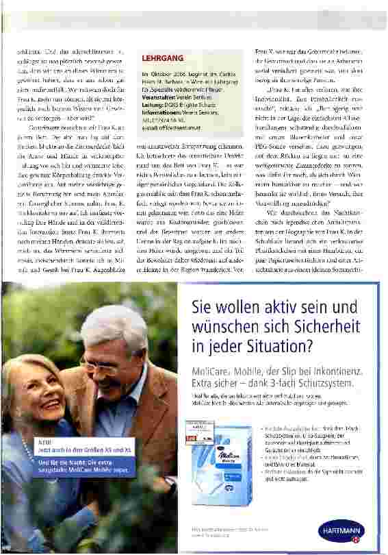 Vorschauseite 4: Kommunikation auf anderer EbeneFallbeispiele für gelungene validierende Pflege in unterschiedlichen Stadien der Desorientiertheit