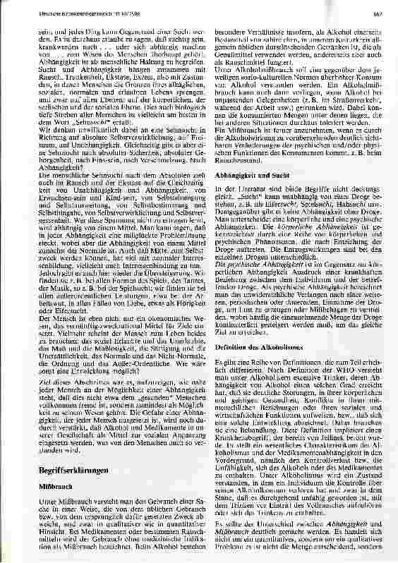 Vorschauseite 2: Abhängigkeit und Mißbrauch Zum Problem von Alkohol und Medikamenten am Arbeitsplatz
