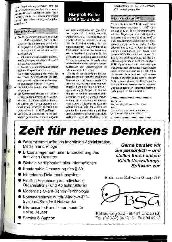 Vorschauseite 3: Die neue Bescheidenheit: 2. NOG