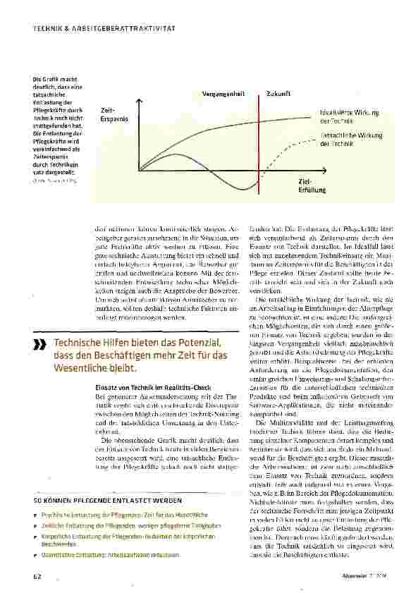 Vorschauseite 3: Pflegende entlasten, Attraktivität steigern