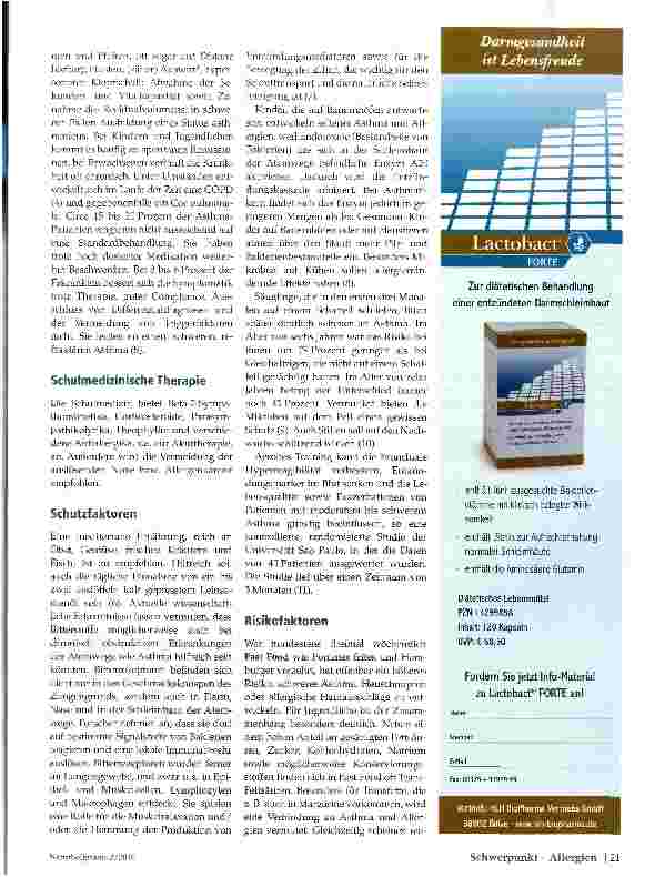 Vorschauseite 2: Asthma bronchiale