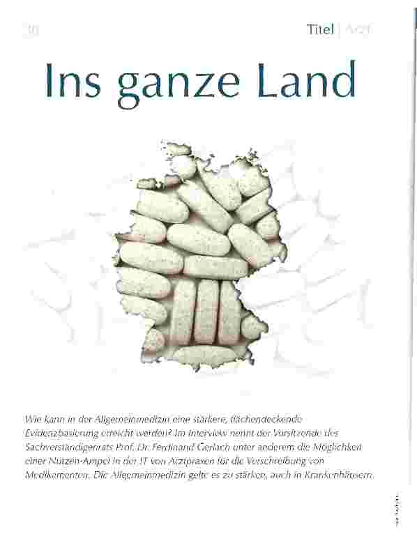 Vorschauseite 1: Ins ganze Land