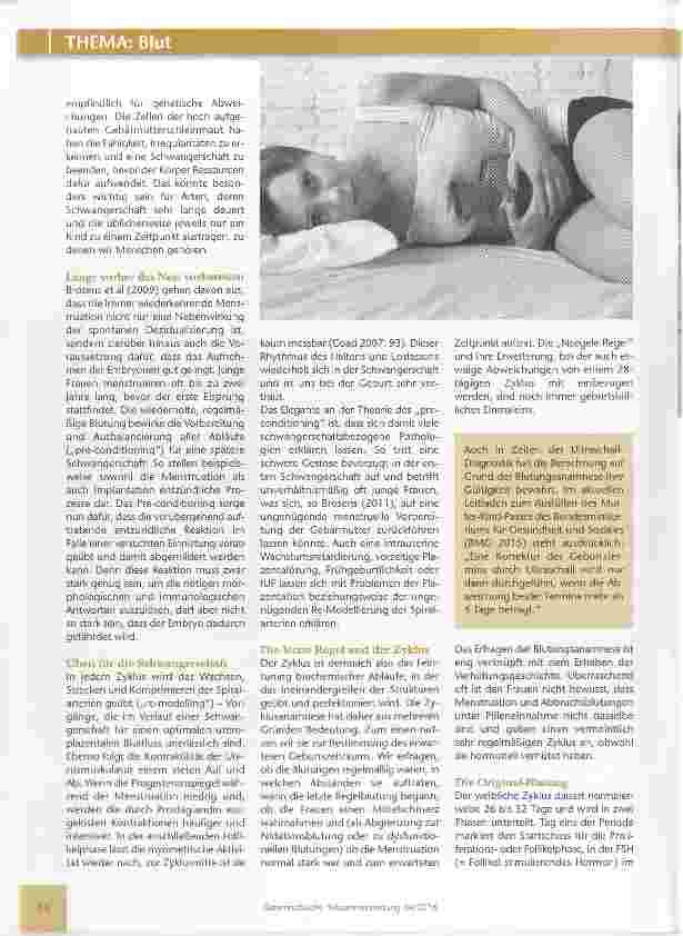 Vorschauseite 2: Die Menstruation