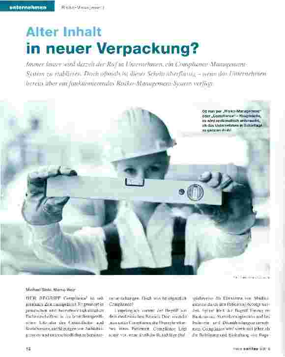 Vorschauseite 1: Alter Inhalt in neuer Verpackung?