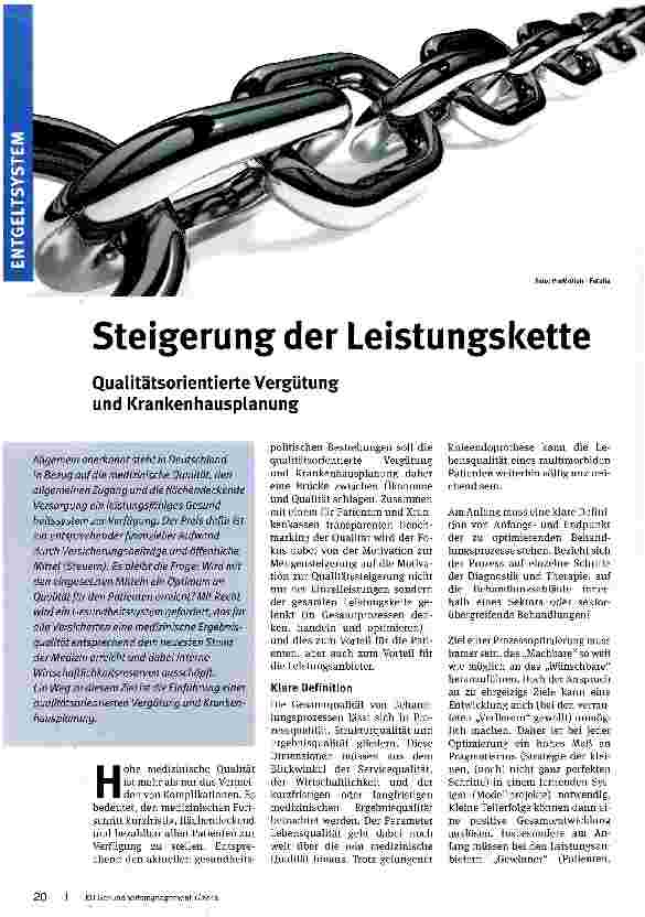 Vorschauseite 1: Steigerung der Leistungskette