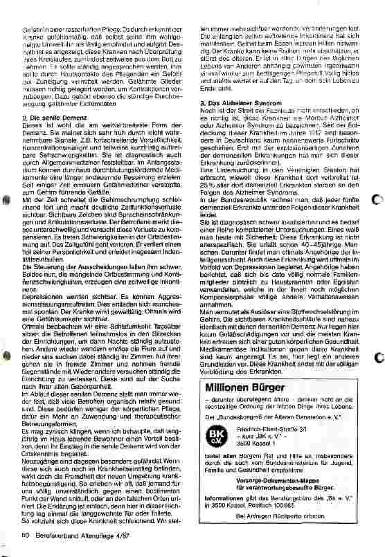 Vorschauseite 2: Demenziell erkrankt