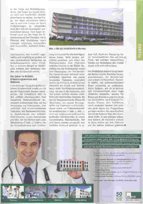 Vorschauseite 2: Klinikalarmpläne in Theorie und Praxis