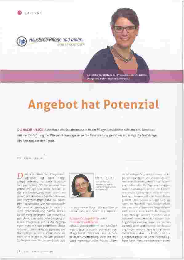 Vorschauseite 1: Angebot hat Potenzial