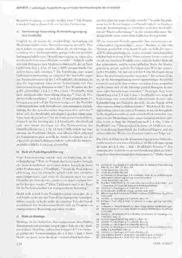 Vorschauseite 4: Produkthaftungsrechtliche Verantwortung bei Mix and Match