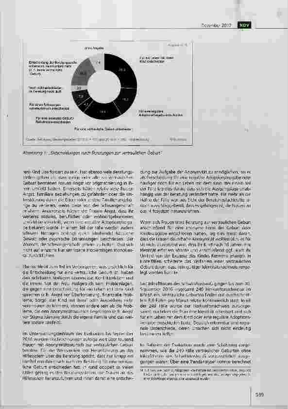 Vorschauseite 3: Vertrauliche Geburt: Zentrale Ergebnisse der Gesetzesevaluation