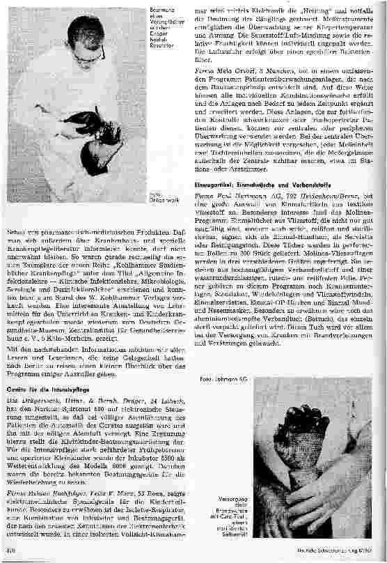 Vorschauseite 2: Berlin war eine Reise wert Zu Tagung und Fach-Ausstellungen vom 30.Mai bis 2.Juni 1967