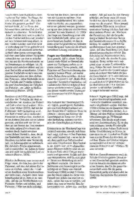 Vorschauseite 5: Ethik in der Krankenpflege und in der Pflegeforschung