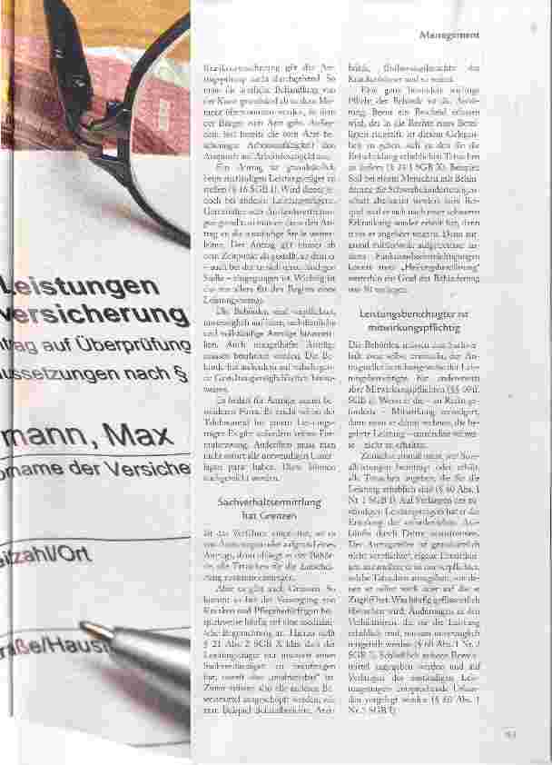 Vorschauseite 2: Sozialleistungen durchsetzen