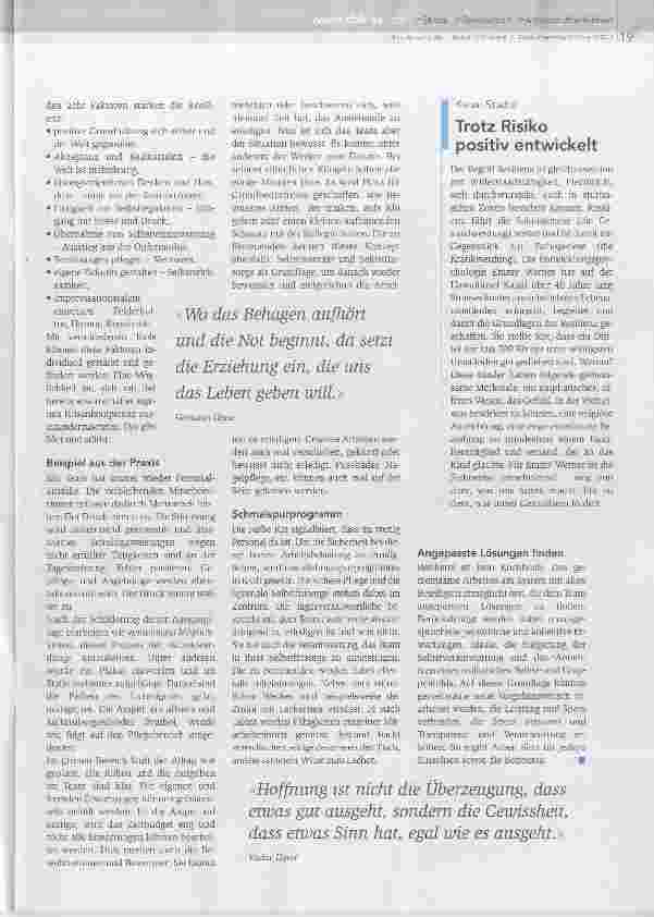 Vorschauseite 2: Stark sein in stürmischen Zeiten