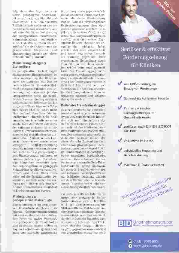 Vorschauseite 3: Patient Blood Management