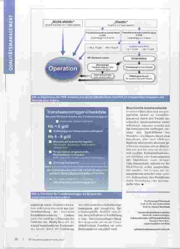 Vorschauseite 4: Patient Blood Management