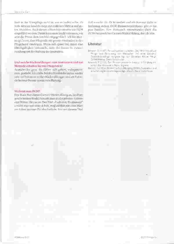 Vorschauseite 3: Dementia Care Mapping (DCM)