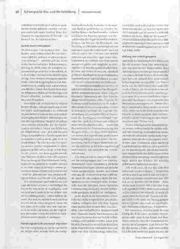 Vorschauseite 2: Der dritte Lernort