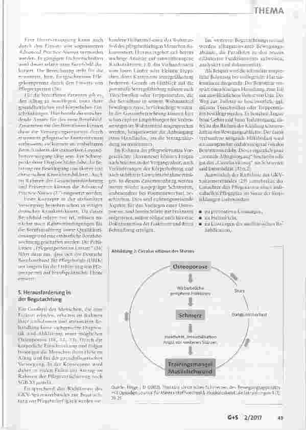 Vorschauseite 5: Brüchiger Knochen, harte Fakten: Fehlund Unterversorgung der Osteoporose