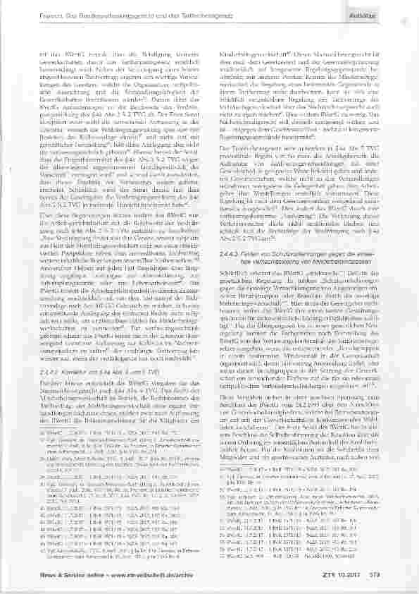 Vorschauseite 3: Das Bundesverfassungsgericht und das Tarifeinheitsgesetz