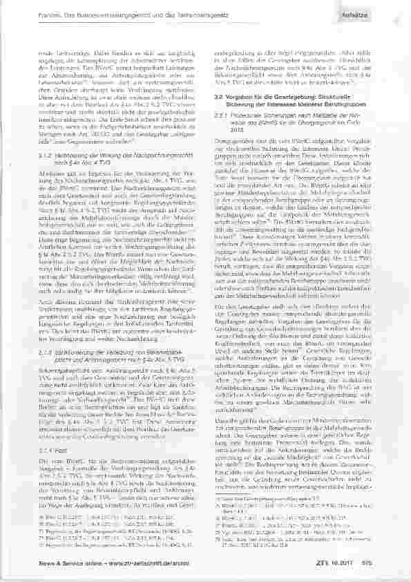 Vorschauseite 5: Das Bundesverfassungsgericht und das Tarifeinheitsgesetz