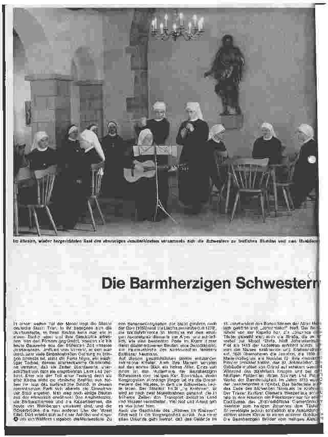 Vorschauseite 1: Die Barmherzigen Schwestern vom heiligen Karl Borromäus