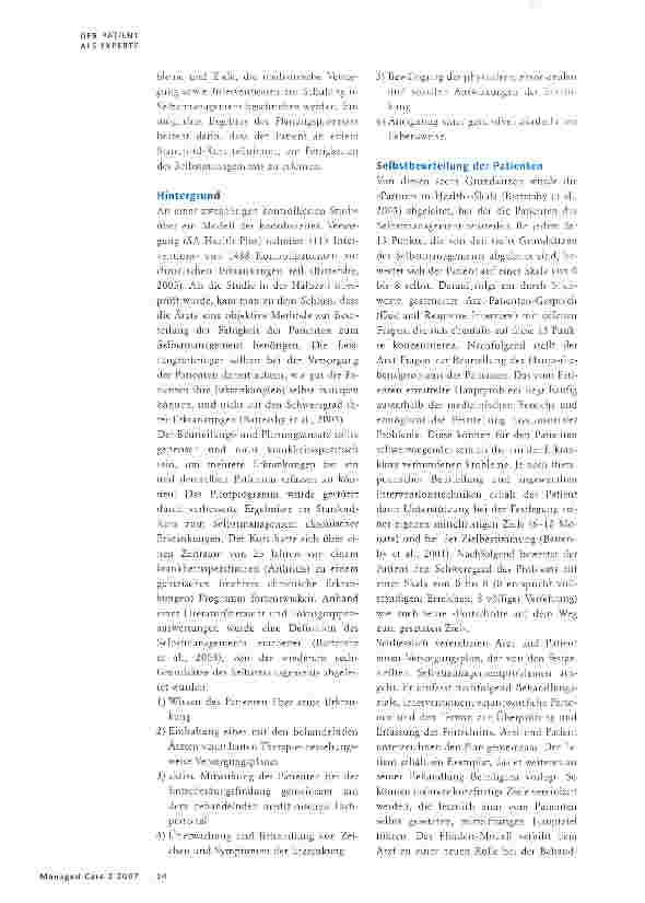 Vorschauseite 2: Das Selbstmanagement-Modell der Flinders University