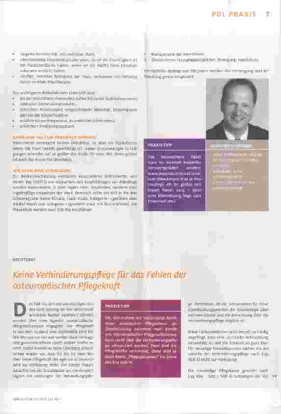 Vorschauseite 2: Inkontinenz Assoziierte Dermatitis: Neues Expertenpapier gibt Empfehlungen