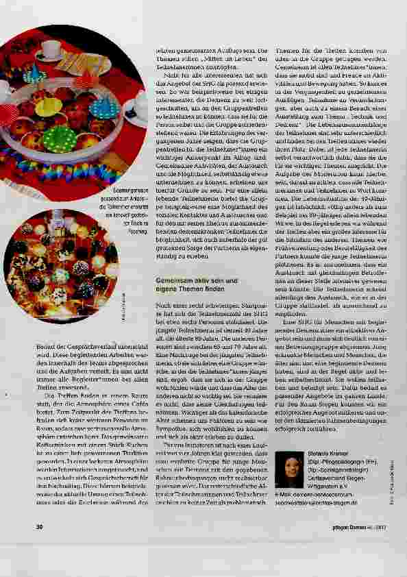 Vorschauseite 3: Sympathie ist wichtiger als das kalendarische Alter