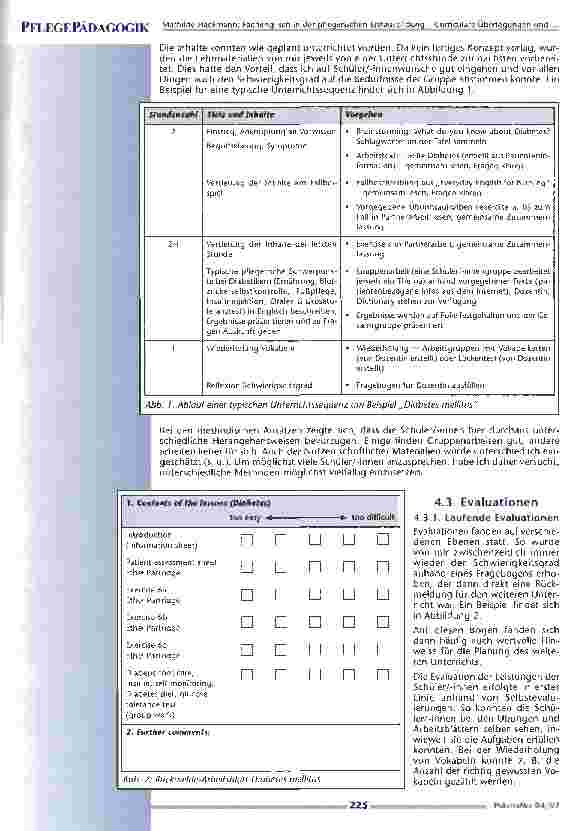 Vorschauseite 5: Fachenglisch in der pflegerischen ErstausbildungCurriculare Überlegungen und ihre Umsetzung