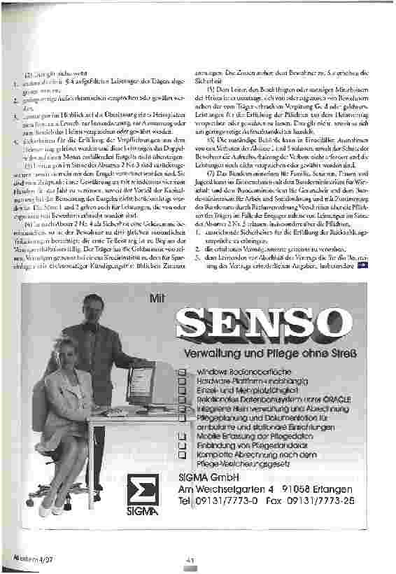 Vorschauseite 5: Das neue Heimgesetz (geändert durch das zweite Gesetz zur Änderung des Heimgesetzes vom 3. Februar 1997)