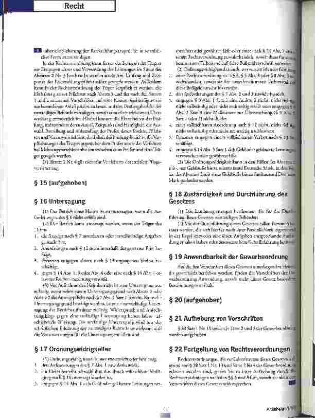 Vorschauseite 6: Das neue Heimgesetz (geändert durch das zweite Gesetz zur Änderung des Heimgesetzes vom 3. Februar 1997)