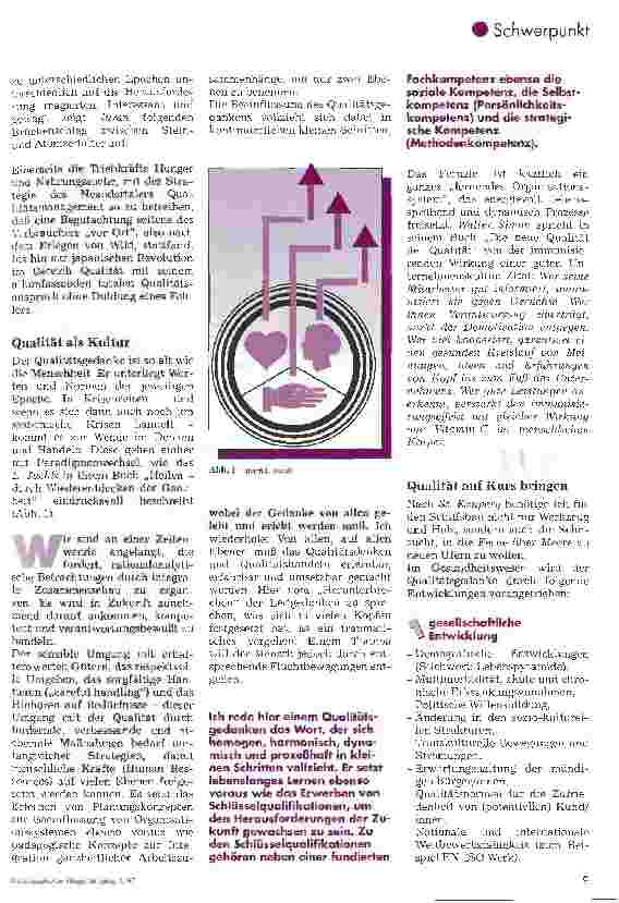 Vorschauseite 2: Qualitätssicherung - Qualitätsberater