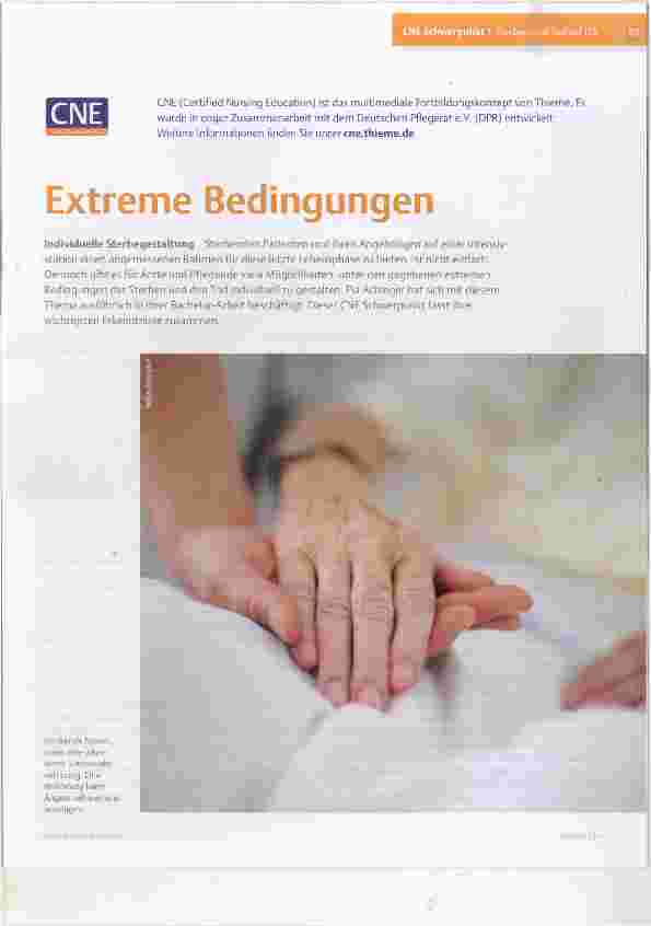 Vorschauseite 1: Extreme Bedingungen