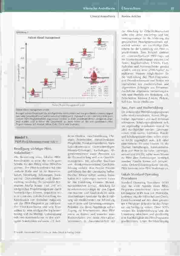 Vorschauseite 4: Patient Blood Management Maßnahmenbündel