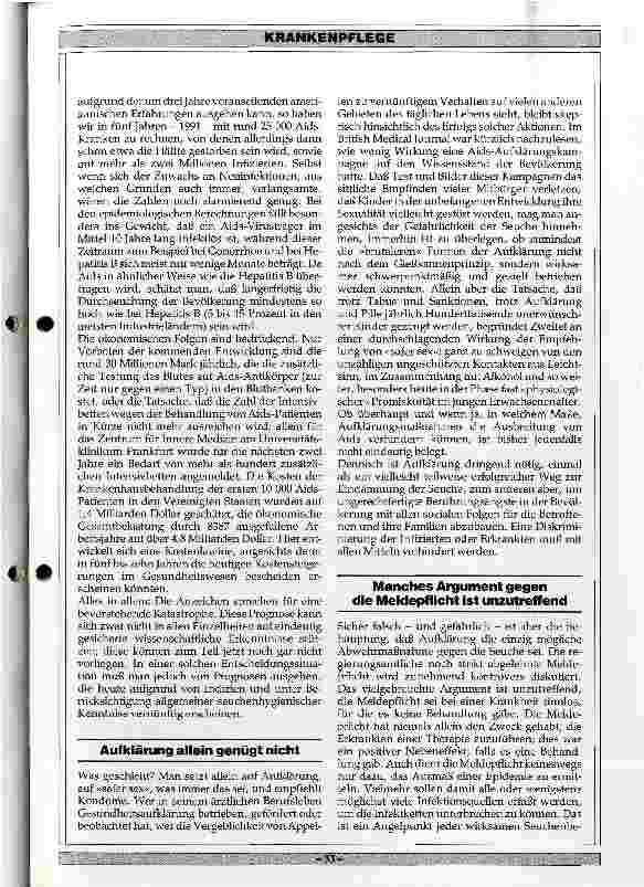 Vorschauseite 2: AIDS - Zusehen oder handeln?